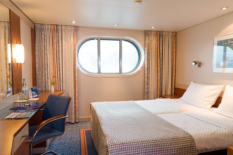2-Bett Hauptdeck achtern / vorn