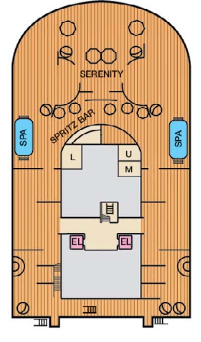Deck 15 – Carnival Firenze