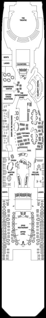 Deck 4 – Celebrity Reflection