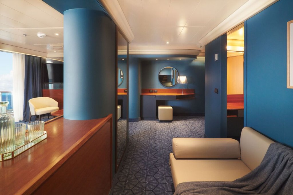 Grand Suite mit Balkon und Meerblick