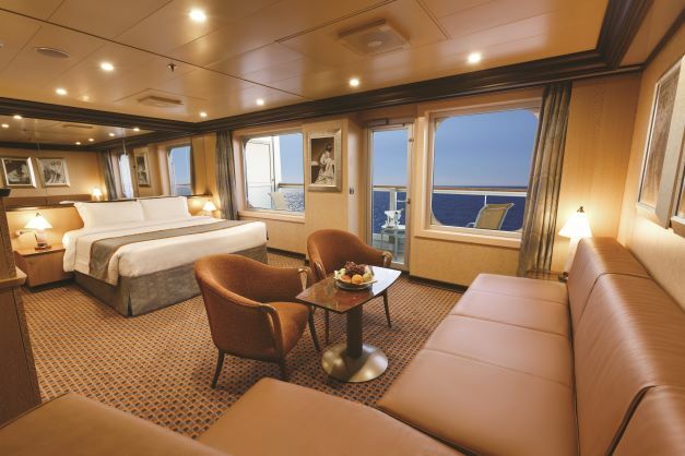 Grand Suite mit Balkon und Meerblick