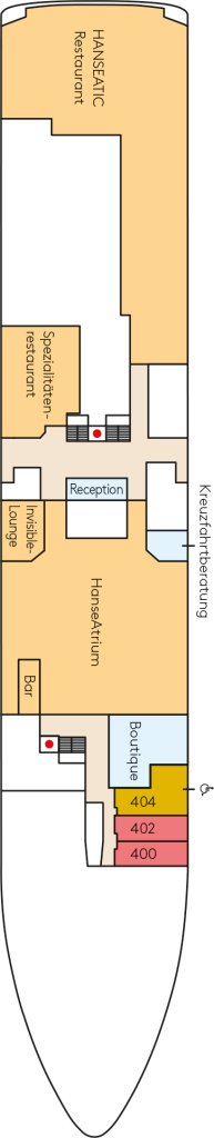Deck 4 – Hanseatic inspiration