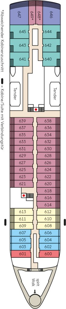 Deck 6 – Hanseatic spirit