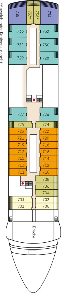 Deck 7 – Hanseatic spirit
