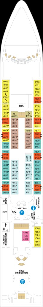 Deck Four – Jewel of the Seas