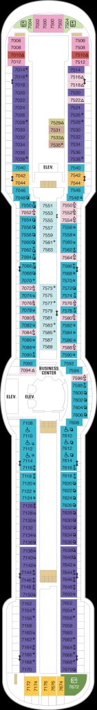 Deck Seven – Jewel of the Seas
