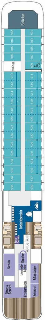 Deck 5 – Le Boréal