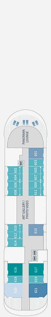 Deck 6 – Le Jacques Cartier