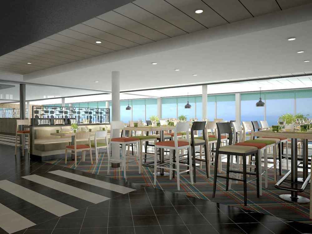Anckelmannsplatz Buffet-Restaurant auf einem Hochseekreuzfahrtschiff.