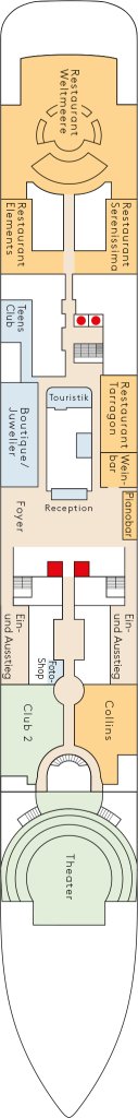 Deck 4 – MS EUROPA 2