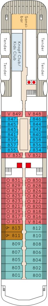 Deck 8 – MS EUROPA 2
