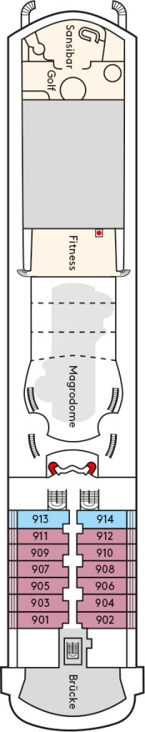 Bellevue Deck – MS EUROPA