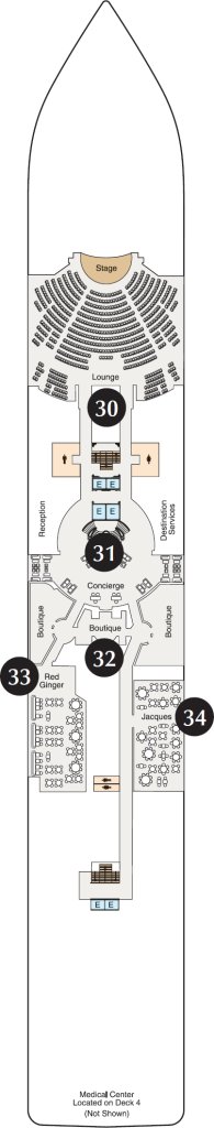 Deck 5 – MS Marina