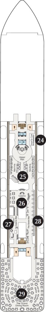 Deck 6 – MS Marina