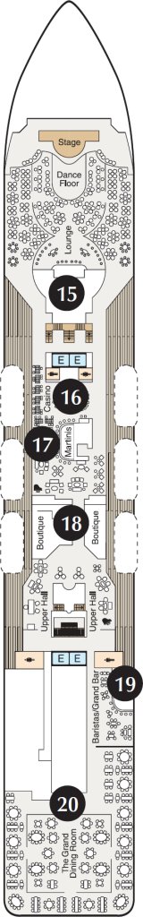 Deck 5 – MS Sirena
