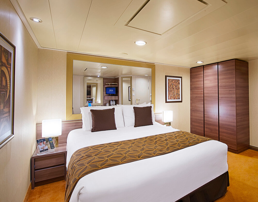 Deluxe Innenkabine auf Deck 11-13 an Bord der MSC Divina.