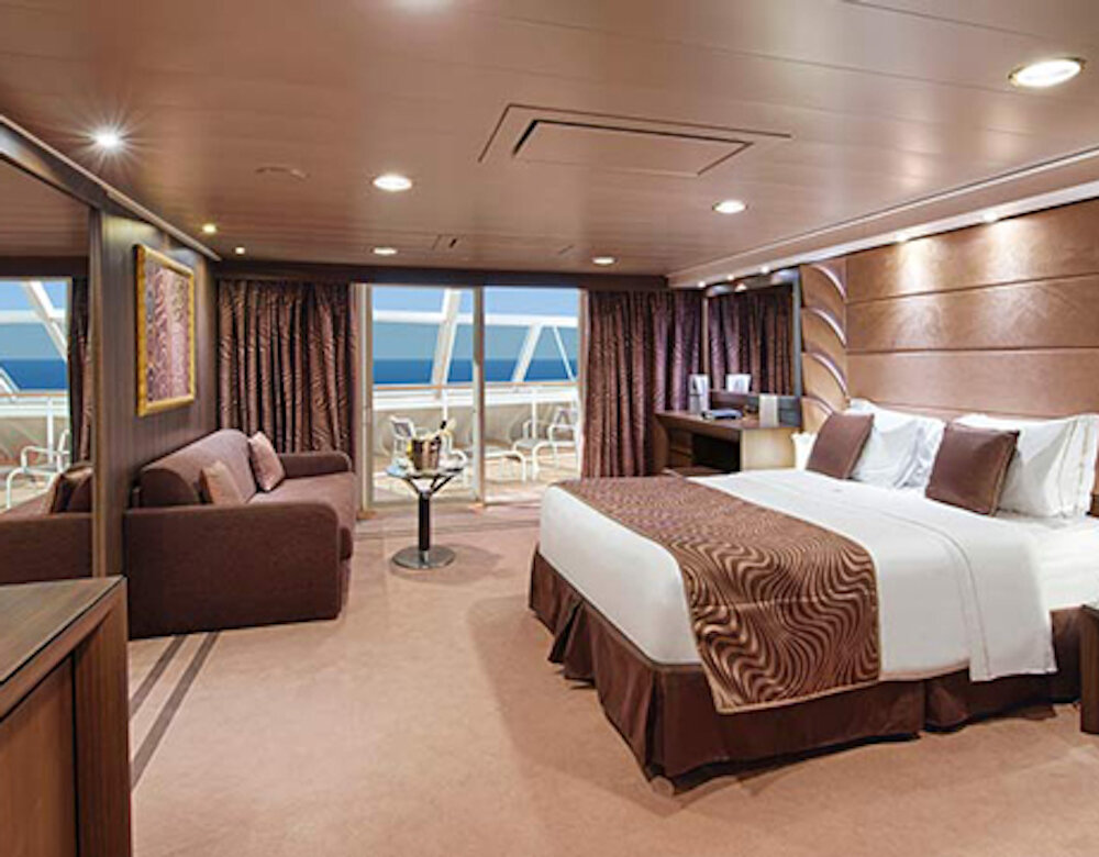 MSC Yacht Club Grand Suite an Bord der MSC Divina.