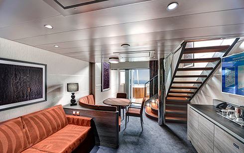 MSC Yacht Club Maisonette Suite mit Whirlpool
