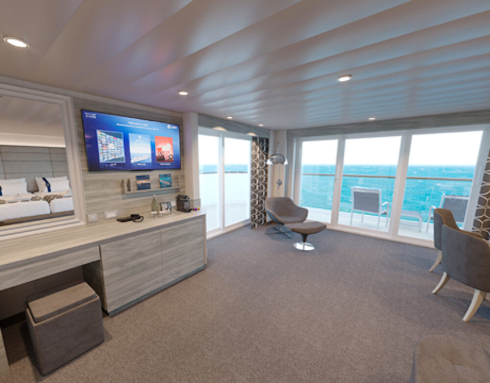 Grand Suite mit Terrasse und Whirlpool