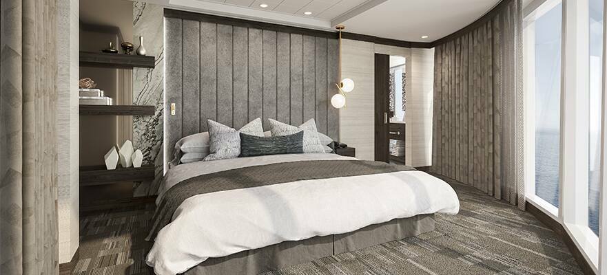 The Haven Deluxe Owner's Suite mit großem Balkon
