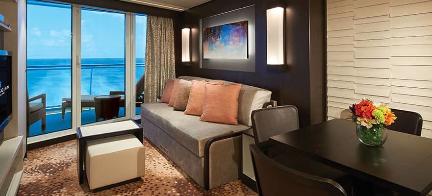 The Haven Penthouse mit Hauptschlafzimmer und Balkon, Heck