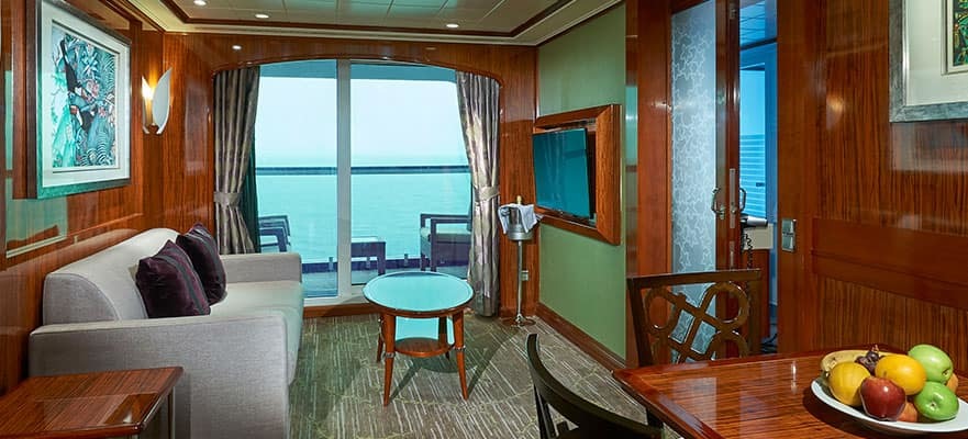 Deluxe Familien Suite mit 2 Schlafzimmern und Balkon