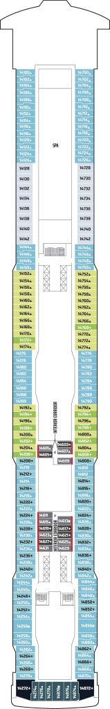 Deck 14 – Norwegian Getaway