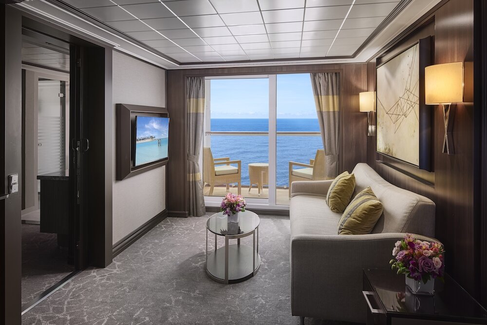 Deluxe Familien Suite mit 2 Schlafzimmern und Balkon
