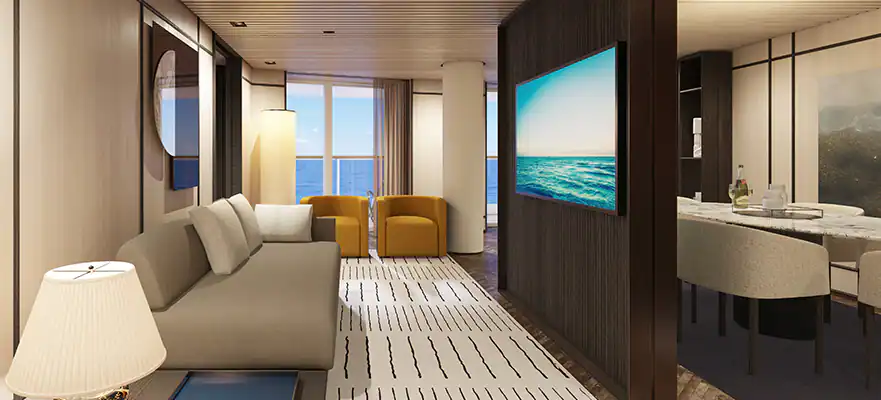 The Haven Deluxe Owner's Suite mit großem Balkon