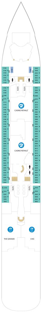 Deck Three – Ovation of the Seas