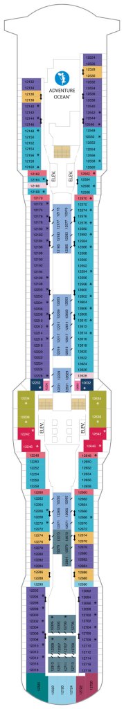 Deck Twelve – Ovation of the Seas