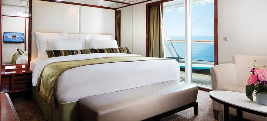 Deluxe Familien Suite mit 2 Schlafzimmern und Balkon