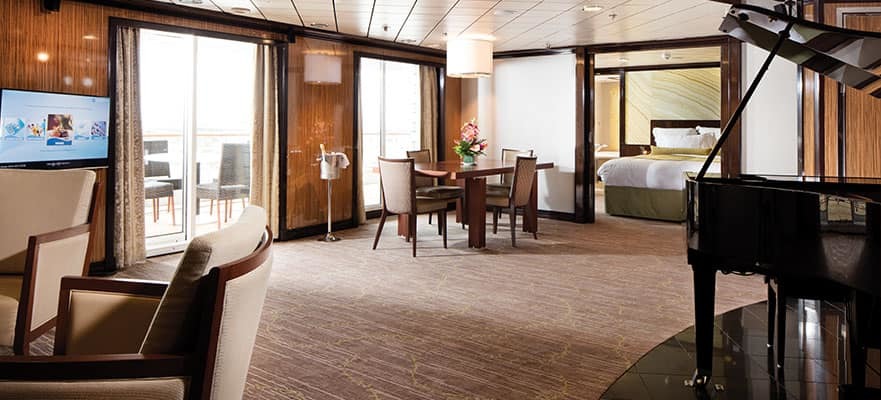 Deluxe Owner's Suite mit großem Balkon