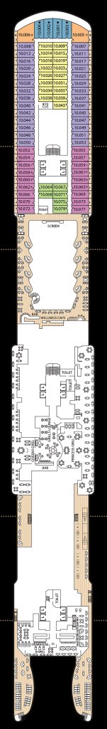 Deck 10 – Queen Anne