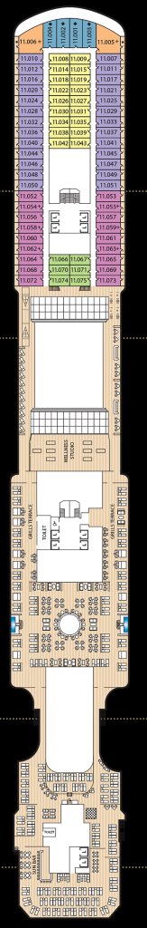 Deck 11 – Queen Anne