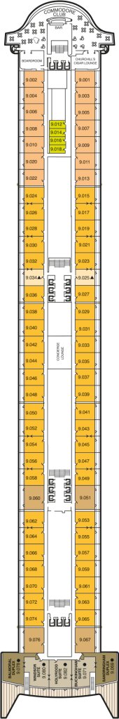 Deck 9 – Queen Mary 2