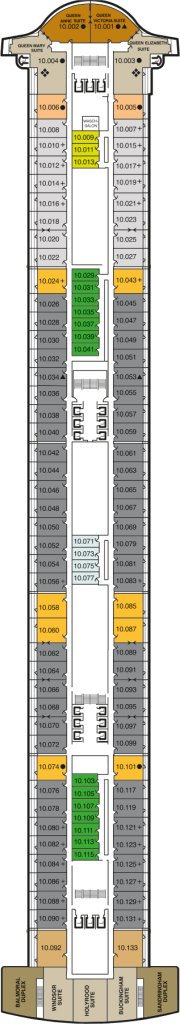 Deck 10 – Queen Mary 2