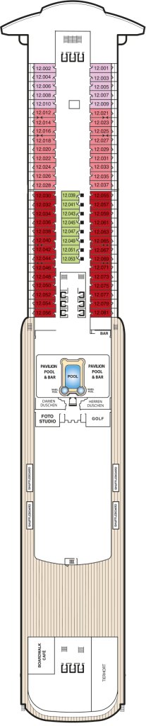 Deck 12 – Queen Mary 2
