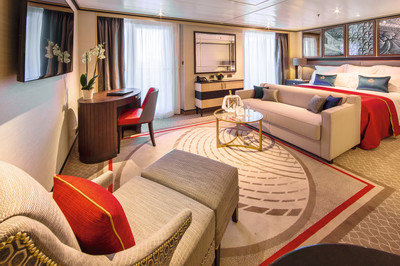 Queens Suiten, Mittschiffs, Deck 8, 9