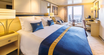 Zweibett außen mit Loggia