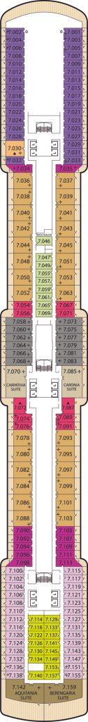 Deck 7 – Queen Victoria
