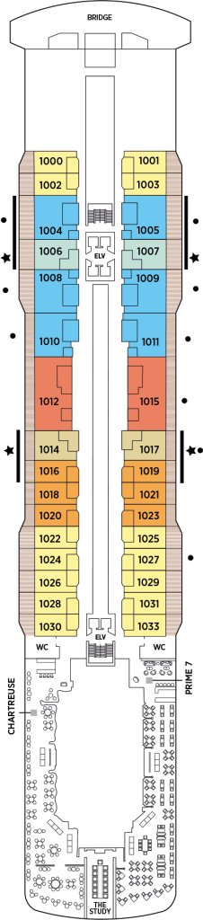 Deck 10 – Seven Seas Grandeur
