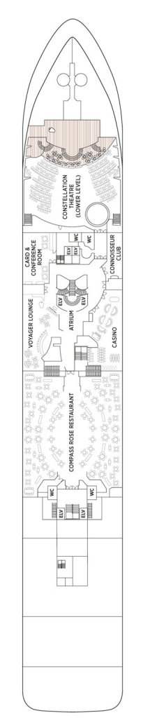 Deck 4 – Seven Seas Voyager