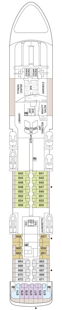 Deck 6 – Seven Seas Voyager