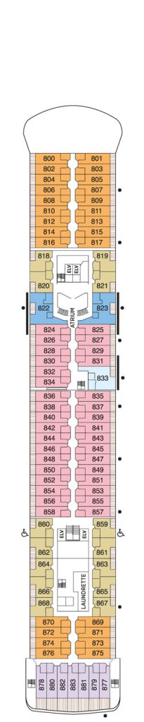 Deck 8 – Seven Seas Voyager