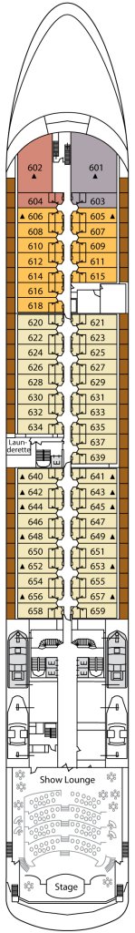 Deck 6 – Silver Shadow