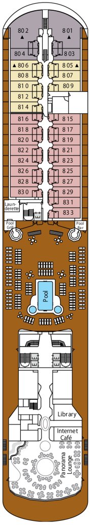 Deck 8 – Silver Shadow
