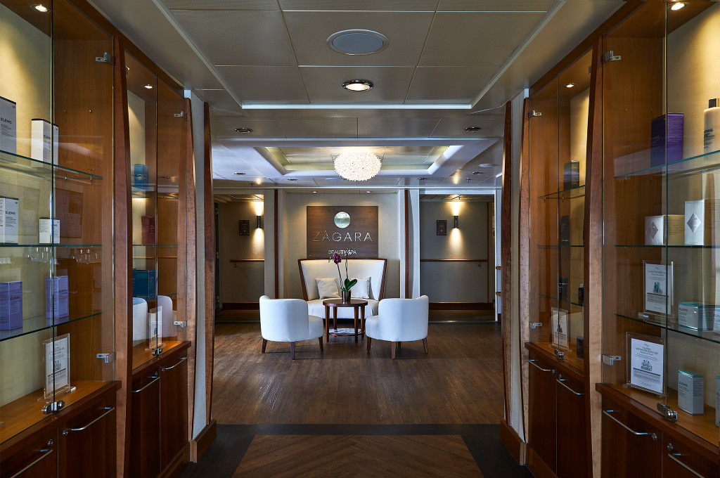 Zagara Beauty Spa Eingangsbereich der Silver Shadow.
