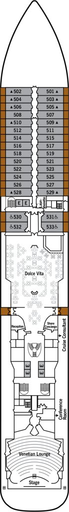 Deck 5 – Silver Spirit