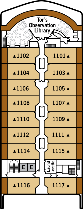 Deck 11 – Silver Spirit